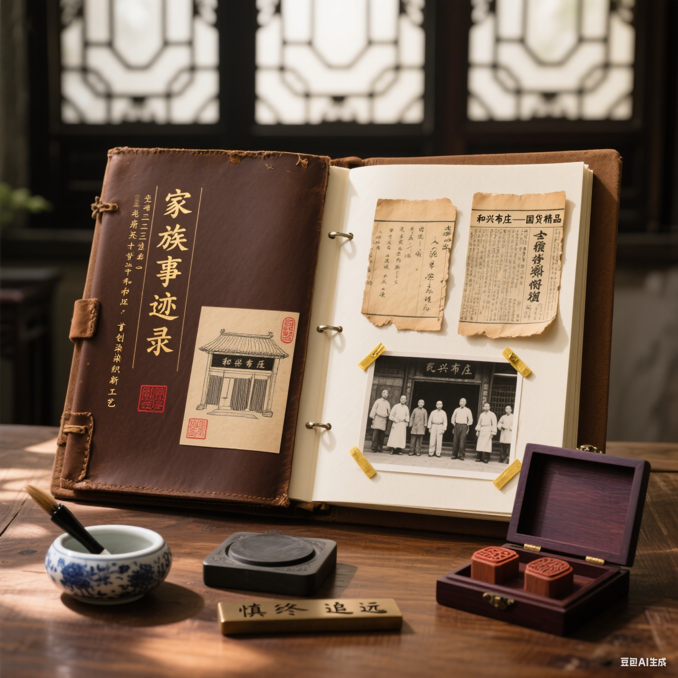 家族事迹记录 - 撰写家族名人传