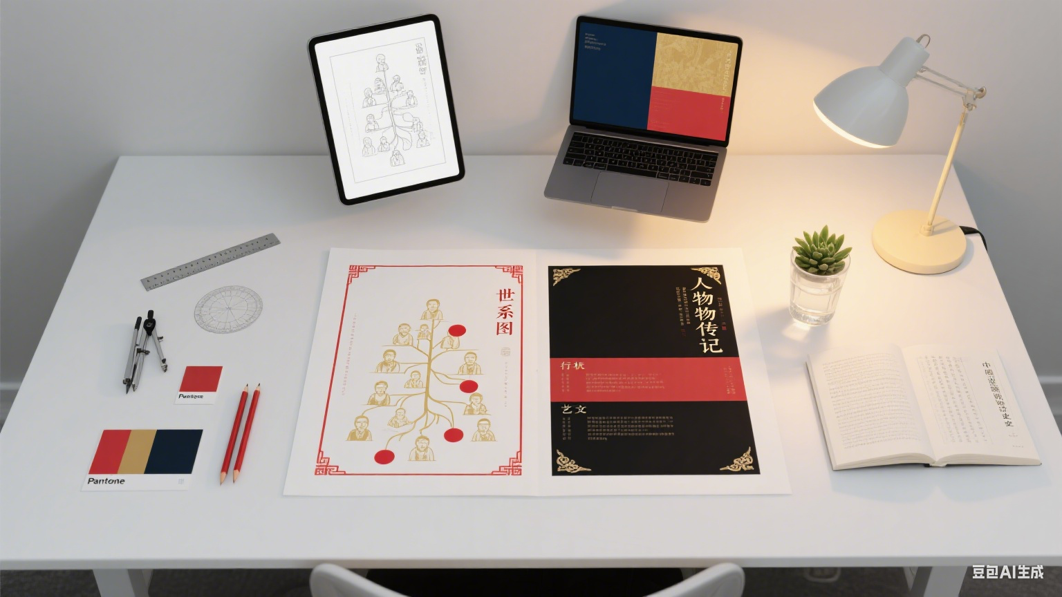 家谱排版设计 - 专业版式定制