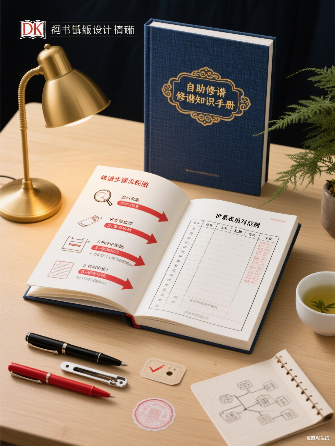 修谱知识手册 - 指导自助修谱