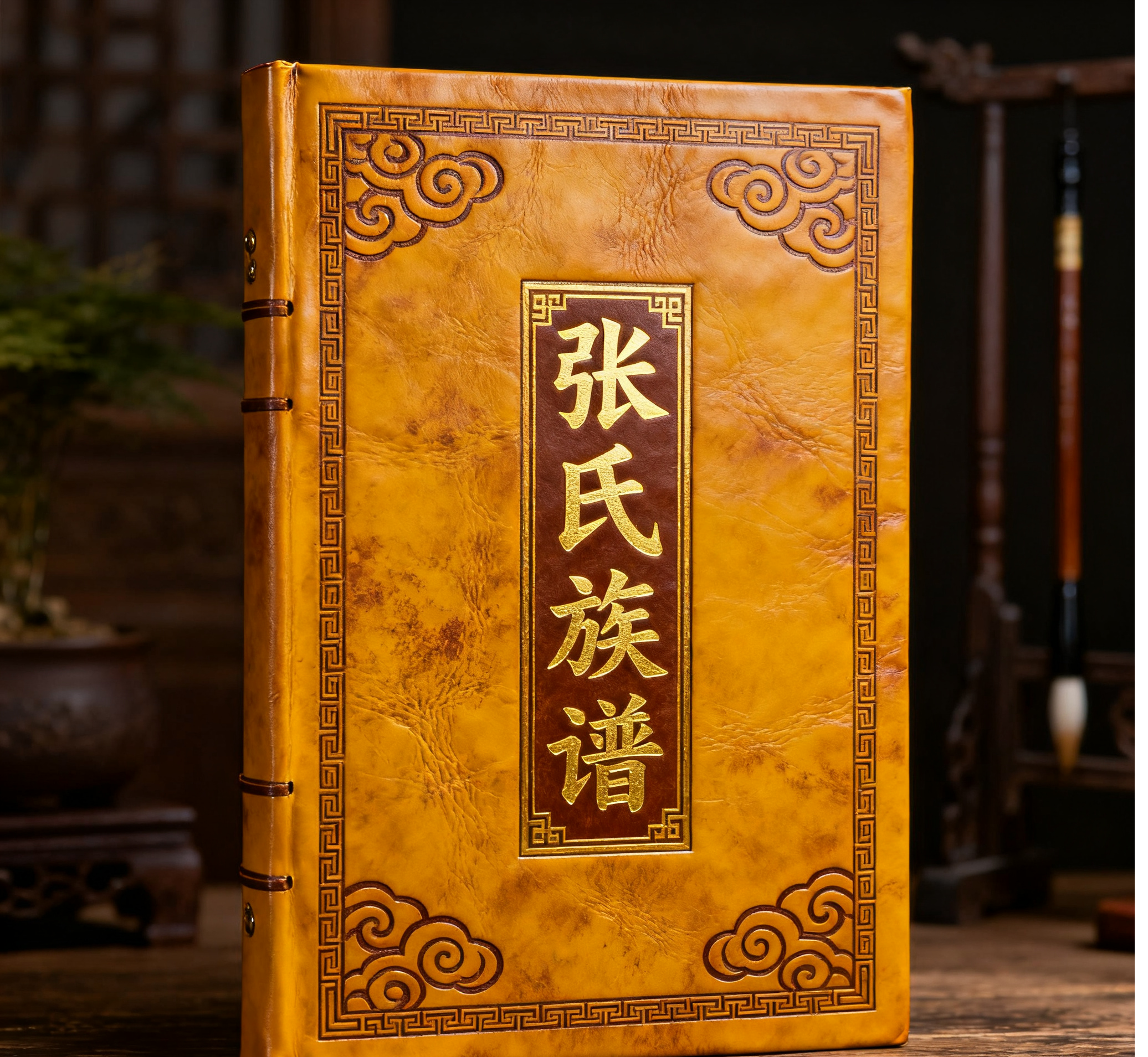 张氏族谱 - 线装纸质案例